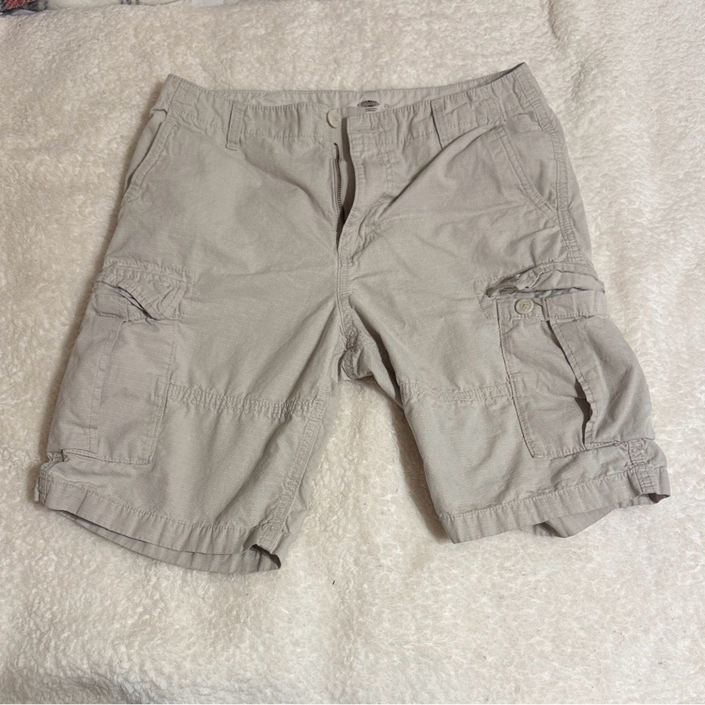 Men's Tan Cargo Shorts